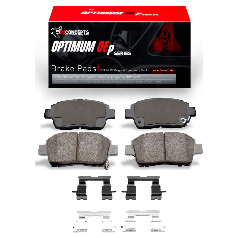 Scion iQ Brake Pads - Front - R1 Concepts - Optimum OE - `00-`15